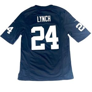 NFL Players Oakland Raiders Marshawn Lynch Jersey